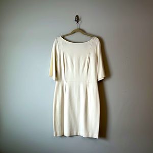 Cream midi dress from Pink Tartan